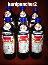 6 Bottles Danncy Mexican Vanilla (Dark) One Liter Bottles - $46.75