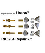 Union Brass RK3264 3 Valve Repair Kit - $123.65 CAD