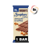 6x Bars Hershey&#39;s Symphony Almonds &amp; Toffee Bar XL Size Candy | 4.25oz - $40.63 CAD