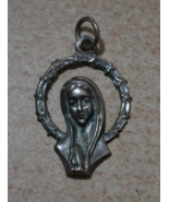 VINTAGE 925 STERLING SILVER MADONNA  PENDANT - €34,06 EUR