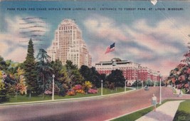 Park Plaza Chase Hotels Linden Forest Park St. Louis Missouri MO Postcard B19 - £2.38 GBP