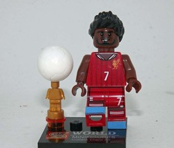Uruguay World Cup Soccer player Building Minifigure Bricks US - £5.42 GBP