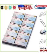 1000 Standard-Weight Alloy Steel Paper Clips - Bright Corrosion-Resistan... - $22.57 CAD