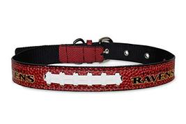Tough Leather Pet Collar NFL Baltimore Ravens Premium Dog Collar, Limited Editio - £19.88 GBP