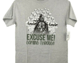 Star Wars Kids 12 to 14 Excuse Me, Coming Through Gray Mad Engine T-Shirt - $11.98