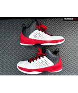 Authenticity Guarantee 
Nike Air Jordan Melo M11 Size 11.5 White Black Gym Re... - $108.89