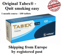 Tabex - Natural Plant Extract Cytisine 100 tablets 1.5mg quit smoking,anti-smoke - $79.00+