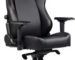HyperX Stealth Ergonomic Black Red Gaming Video Game Chair Leather Uphol... - £156.59 GBP