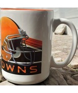 Vtg Team NFL Cleveland Browns Football Large Ceramic Coffee Mug Helmet  - $19.01 CAD