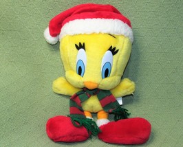 Looney Tunes Vintage Christmas Lot Plush Sylvester Tweety w/SANTA Hats Applause - £12.57 GBP