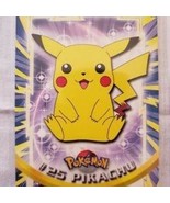 Pokemon Topps (1999) #25 Pikachu *MINT CONDITION* - $222.21 MXN
