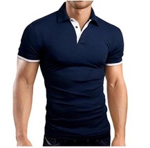 Summer T-shirt Paul Mens Short Sleeve Top - £9.24 GBP
