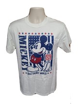 Walt Disney World Mickey Mouse Adult Small White TShirt - £12.97 GBP