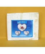 House of Lloyd Heart to Heart Wall Set 29-600 Wood Plaques Candle Holders - $5.00