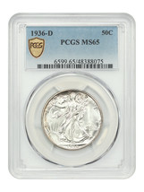 1936-D 50C PCGS MS65 - $534.71