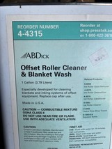Roller Cleaner  AB DICK blanket, wash, 1 gallon, fast shipping - $74.25
