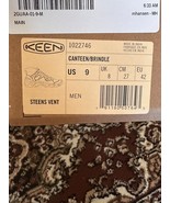 BNIB KEEN Steens Vent Men&#39;s hiking shoes, 1022746, Size 9, Canteen/Brindle - $149.41 CAD