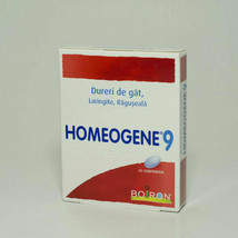 Boiron Homeogene 9 - Homeopathic product for sore throat and laryngitis ... - $10.57