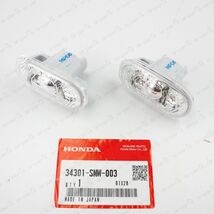GENUINE HONDA CIVIC TYPE-R FD2 SIDE MARKER CLEAR 34301-SNW-003 SET OF LH... - $50.42