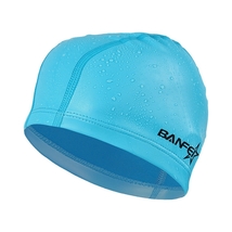 BANFEI Ecological Swim Cap Waterproof in Resistant PU + Polyurethane - One Size - £16.74 GBP