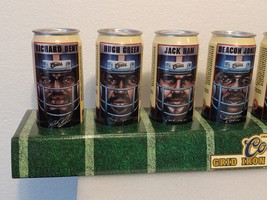 Rare Coors Grid iron Football Players 16 oz Beer Cans with Display Sign ... - £61.37 GBP