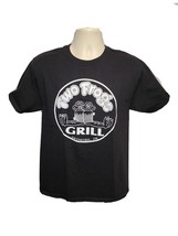 Two Frogs Grill Ardmore Ok Adult Medium Black TShirt - £11.73 GBP
