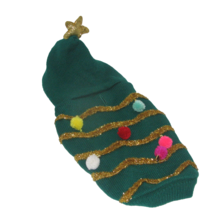 Merry &amp; Bright Ugly Christmas Dog Sweater Green Size M - £7.74 GBP