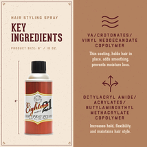 18.21 Man Made | Premium Hairspray Fixatif (10oz) image 3