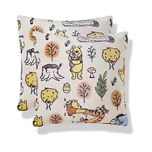 Disney Winnie The Pooh Character Plush Large Pillow Set, 16&quot; X 16&quot; - $455.59 MXN