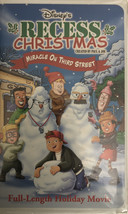 Walt Disney Clamshell VHS-Recess Christmas Miracle on Third Street-RARE-SHIP24HR - £7.84 GBP
