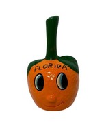Florida Orange Bell Ceramic Anthropomorphic Vintage Kitschy Souvenir 60s... - $18.70