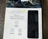 Eddie Bauer 4-Pair Mens Boxer Brief Underwear Polyester Blend Stretch Bl... - $22.02
