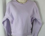 Women&#39;s Sweatshirt Champion reverse weave XS SHORT purple lavender viole... - $13.85
