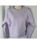 Women&#39;s Sweatshirt Champion reverse weave XS SHORT purple lavender viole... - £10.89 GBP