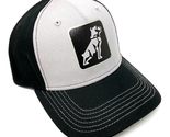 Mack Trucks Bulldog Logo Black Grey Curved Bill Adjustable Snapback Hat - £10.06 GBP