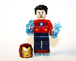 Building Toy Tony Stark Iron-Man Christmas Holiday DC Comic Minifigure U... - $6.50
