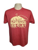 Red Clay Comedy Festival Adult Medium Red TShirt - $22.00