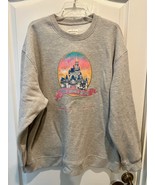Disney Parks WDW Cinderella Castle Sweatshirt Stoney Clover Lane Gray 1X... - $189.55 CAD