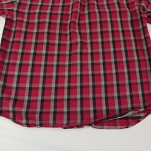 Carhartt S95 CRI Men's Red & Black Cotton Flannel Long Sleeve Shirt Size Large image 15