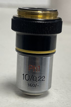 ZEISS 10/0,22 160/- Ph1 MICROSCOPE OBJECTIVE - £48.68 GBP