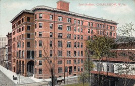Charleston West Virginia ~Il Ruffner Hotel ~ 1910s Spencer Moore Cartolina - £5.83 GBP