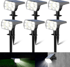 NYMPHY Solar Garden Lights: 4-Pack LED Spotlights - £63.98 GBP