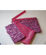 Avon Womens Ladies Animal Instincts Cosmetic Bag Set F3622781 3 pc NEW;; - £16.18 GBP