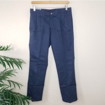 NWT Chaps | Boys Navy Uniform Khaki Pleated Pants, Boys size 14H - £17.01 GBP
