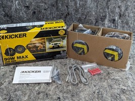 New Kicker 46CSC354 / CSC35 3.5&quot; Car Speakers - PAIR 90W Max (A) - $37.99