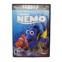 Finding Nemo (PlayStation 2, 2003) PS2 Disney Pixar Complete Base, Disc &amp; Manual - $5.41