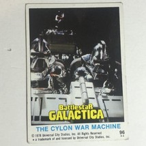 BattleStar Galactica Trading Card 1978 Vintage #96 Cylon War Machine - £1.55 GBP