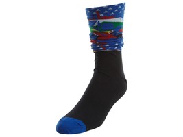 Jordan Mens 9 Low Socks Size X-Large Color Blue/Black - £34.95 GBP