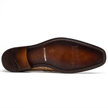 Fangio Classic Penny Loafer Genuine Ostrich Leg Quill Shoes Orix image 3