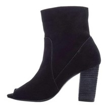 Chinese Laundry Tom Girl Peep Toe Suede Bootie size 7 - $48.51